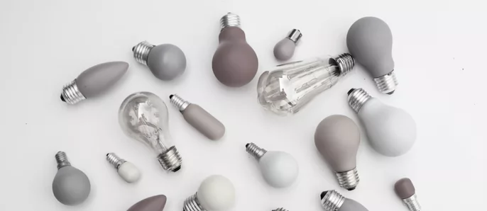 Glübirnen zur Ideenfindung